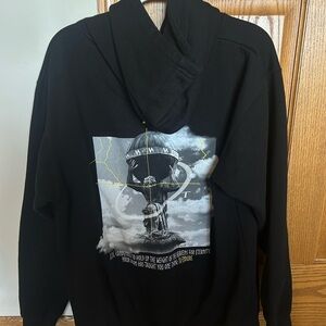 Mentality Black Graphic Hoodie